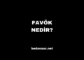 FAVÖK Nedir?