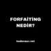 Forfaiting Nedir?