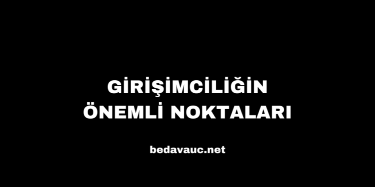 Girişimciliğin Önemli Noktaları ve Başarılı Bir Girişim İçin Stratejiler