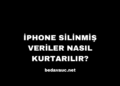 İPhone Silinmiş Veriler Nasıl Kurtarılır?