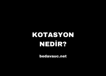 Kotasyon Nedir?