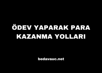 Ödev Yaparak Para Kazanma Yolları