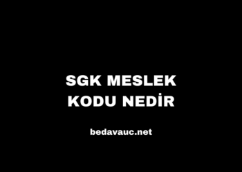 SGK Meslek Kodu Nedir, Ne İşe Yarar?