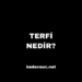 Terfi Nedir, Nasıl Alınır? Terfi Alma Yolları Nelerdir?
