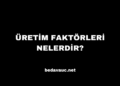 Üretim Faktörleri Nelerdir?