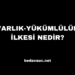 Varlık-Yükümlülük İlkesi Nedir?