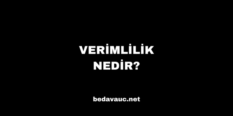 Verimlilik Nedir? Verimliliğin Vazgeçilmeyen 4 Maddesi