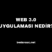 WEB 3.0 Uygulaması Nedir?